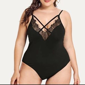 Shein lace bodysuit